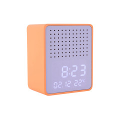Budík Karlsson Funky Vibes Blue Tooth Speaker KA6060OR, 12cm